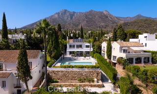 Contemporary refurbished luxury villa for sale with sea views in Sierra Blanca on Marbella's Golden Mile 63506 