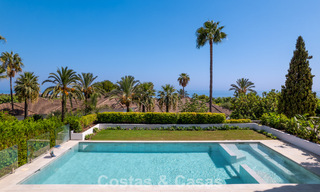 Contemporary refurbished luxury villa for sale with sea views in Sierra Blanca on Marbella's Golden Mile 63509 