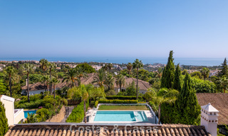 Contemporary refurbished luxury villa for sale with sea views in Sierra Blanca on Marbella's Golden Mile 63510 