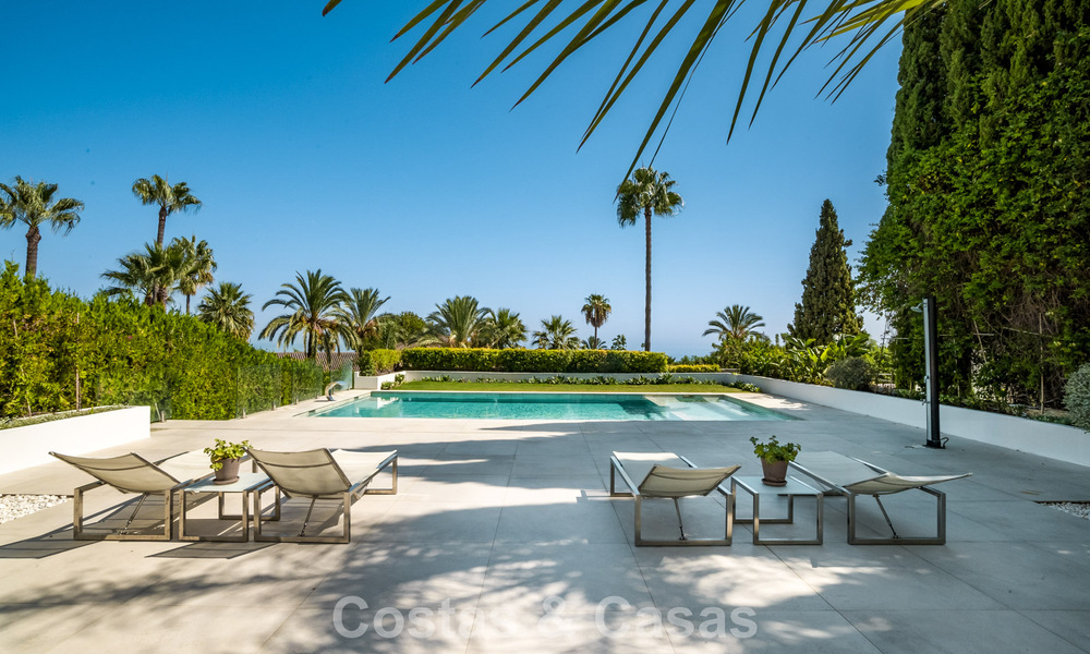 Contemporary refurbished luxury villa for sale with sea views in Sierra Blanca on Marbella's Golden Mile 63517