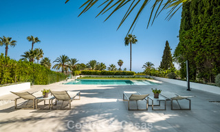 Contemporary refurbished luxury villa for sale with sea views in Sierra Blanca on Marbella's Golden Mile 63517 