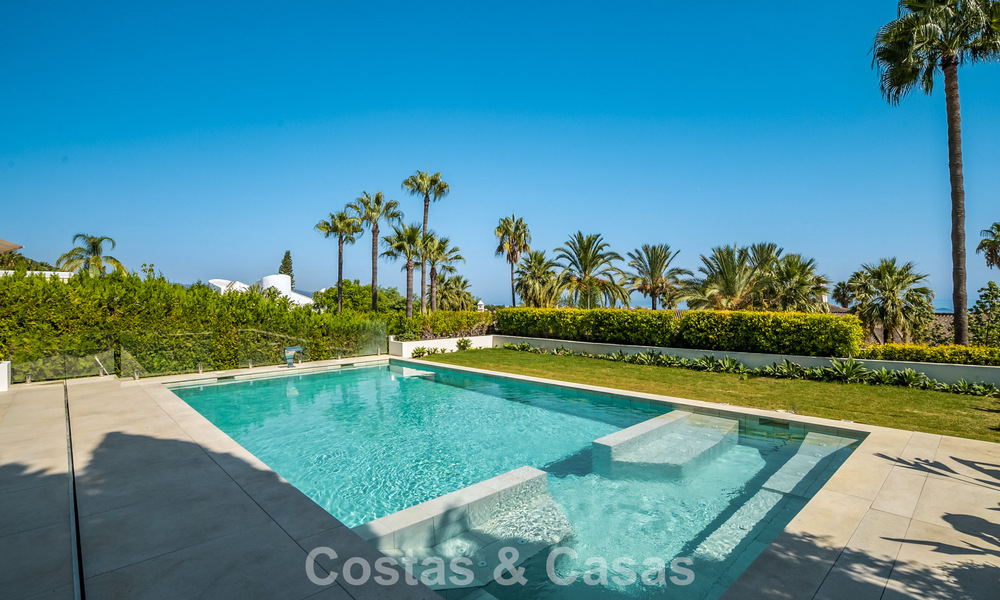 Contemporary refurbished luxury villa for sale with sea views in Sierra Blanca on Marbella's Golden Mile 63518