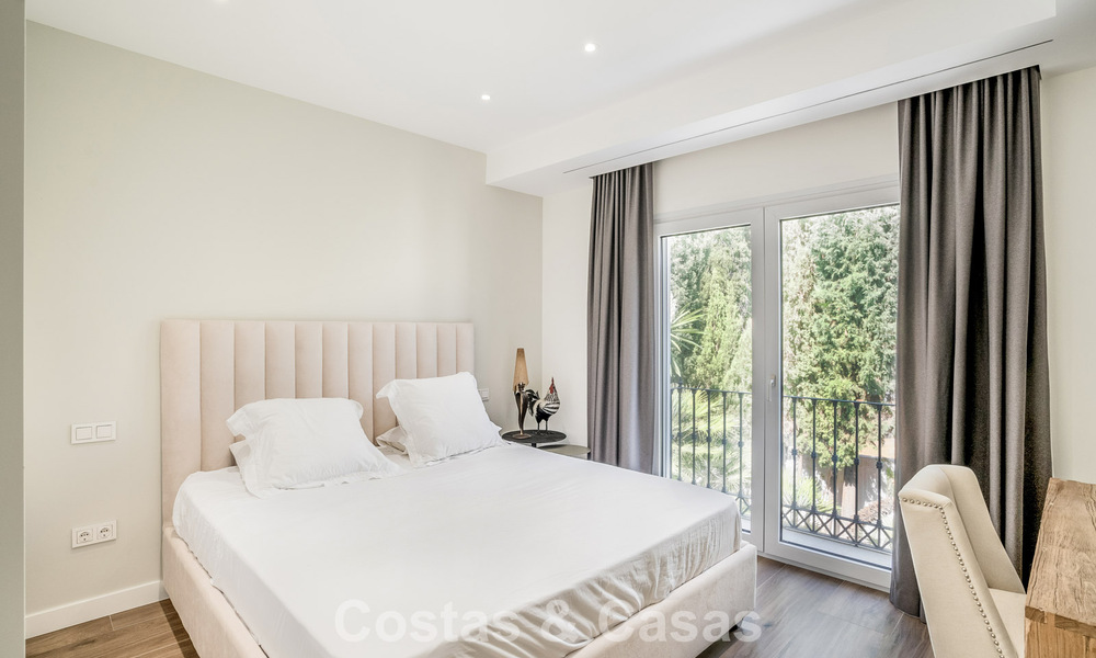 Contemporary refurbished luxury villa for sale with sea views in Sierra Blanca on Marbella's Golden Mile 63525
