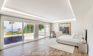 Contemporary refurbished luxury villa for sale with sea views in Sierra Blanca on Marbella's Golden Mile 63533 