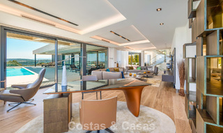 Stylish, modern luxury villa for sale with sea views in a preferred, gated community of Sotogrande, Costa del Sol 63494 