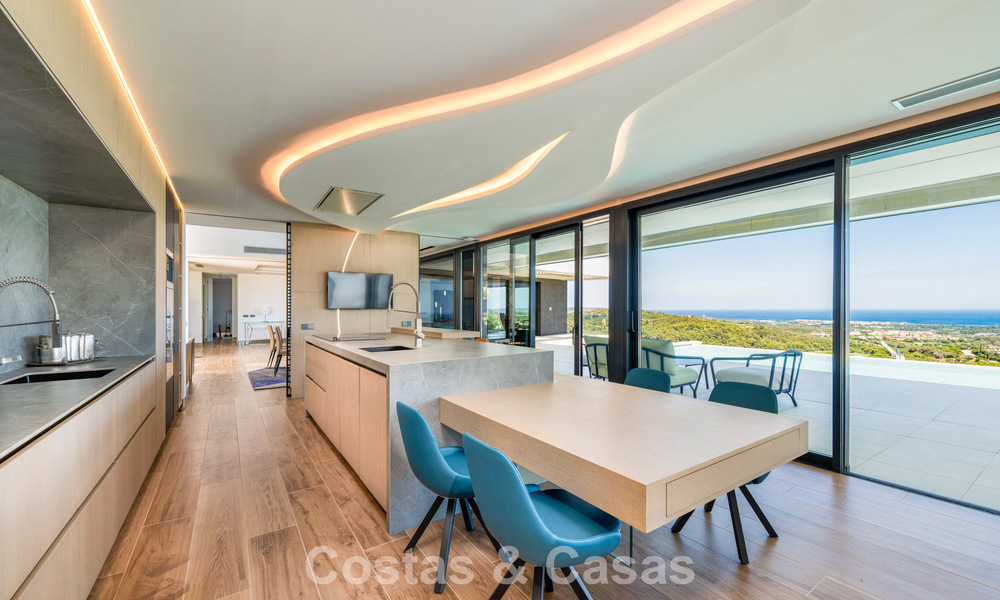 Stylish, modern luxury villa for sale with sea views in a preferred, gated community of Sotogrande, Costa del Sol 63495