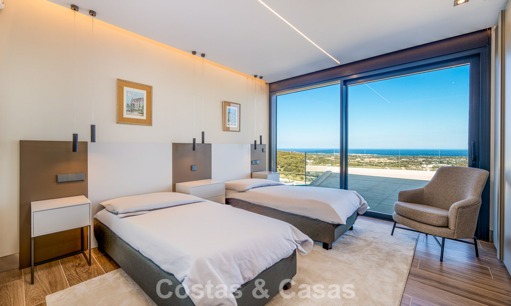 Stylish, modern luxury villa for sale with sea views in a preferred, gated community of Sotogrande, Costa del Sol 63497
