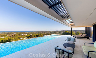 Stylish, modern luxury villa for sale with sea views in a preferred, gated community of Sotogrande, Costa del Sol 63501 