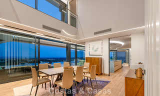 Stylish, modern luxury villa for sale with sea views in a preferred, gated community of Sotogrande, Costa del Sol 63502 