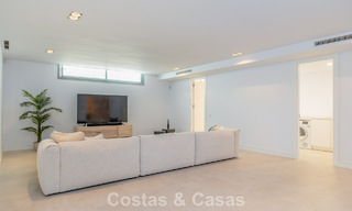 Modernist villa with sleek design and stunning sea views for sale in gated golf community in East Marbella 63577 