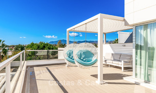 Modern, beachside penthouse with 3 bedrooms for sale in a contemporary complex in San Pedro, Marbella 63630 