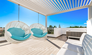 Modern, beachside penthouse with 3 bedrooms for sale in a contemporary complex in San Pedro, Marbella 63632 