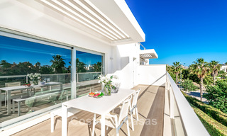 Modern, beachside penthouse with 3 bedrooms for sale in a contemporary complex in San Pedro, Marbella 63634 