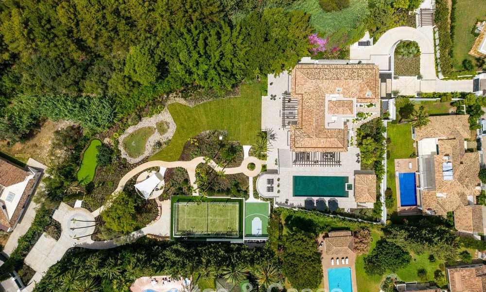 Spacious luxury mansion for sale with sea views and 5-star amenities on Marbella's Golden Mile 63654