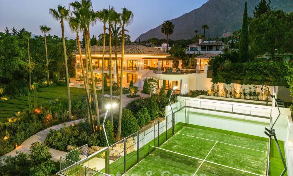Spacious luxury mansion for sale with sea views and 5-star amenities on Marbella's Golden Mile 63699