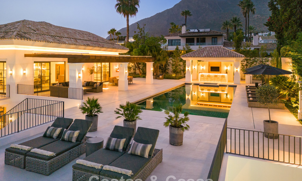 Spacious luxury mansion for sale with sea views and 5-star amenities on Marbella's Golden Mile 63700