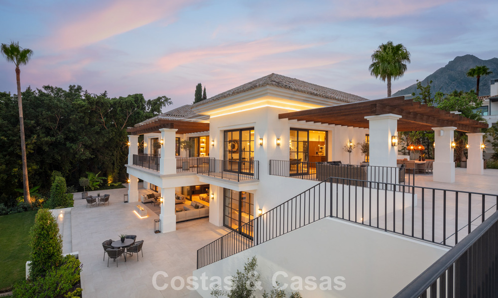 Spacious luxury mansion for sale with sea views and 5-star amenities on Marbella's Golden Mile 63706