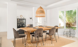 Contemporary Mediterranean luxury villa for sale in a preferred residential area in Nueva Andalucia, Marbella 63601 