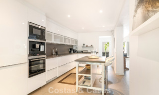 Contemporary Mediterranean luxury villa for sale in a preferred residential area in Nueva Andalucia, Marbella 63602 