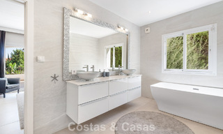 Contemporary Mediterranean luxury villa for sale in a preferred residential area in Nueva Andalucia, Marbella 63609 