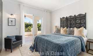 Contemporary Mediterranean luxury villa for sale in a preferred residential area in Nueva Andalucia, Marbella 63611 