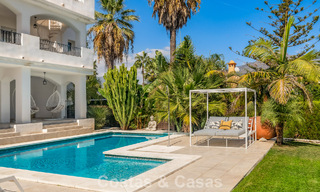 Contemporary Mediterranean luxury villa for sale in a preferred residential area in Nueva Andalucia, Marbella 63616 