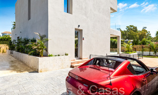 Ready to move in, new, modern villa for sale just steps from the beach and all amenities in San Pedro, Marbella 66987 