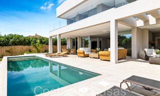 Ready to move in, new, modern villa for sale just steps from the beach and all amenities in San Pedro, Marbella 66992 