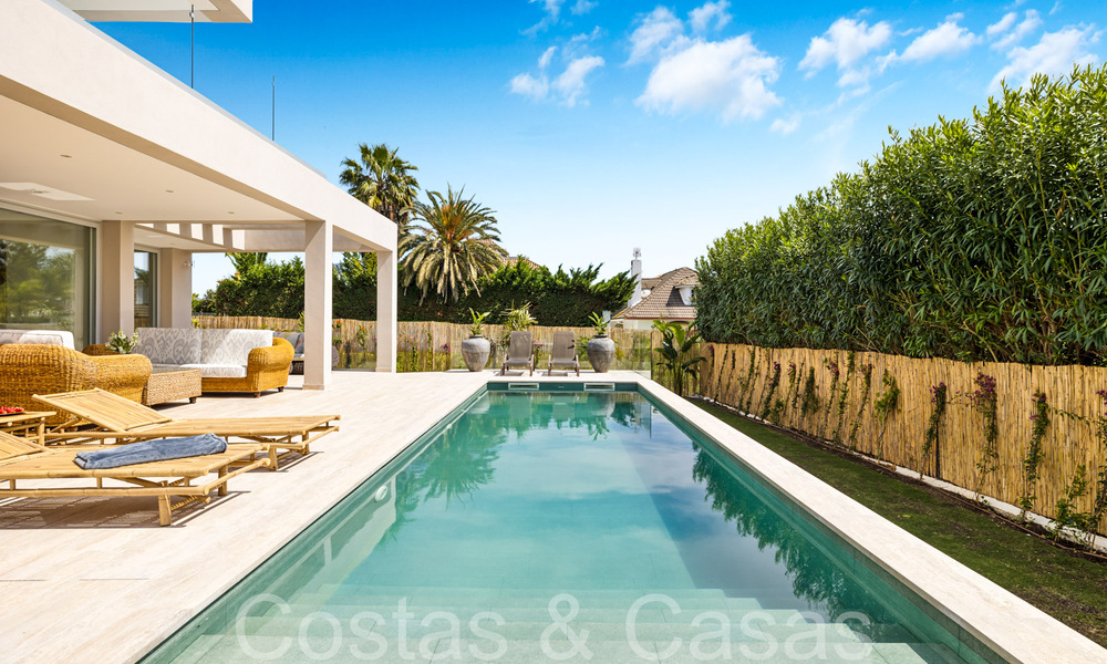 Ready to move in, new, modern villa for sale just steps from the beach and all amenities in San Pedro, Marbella 66993