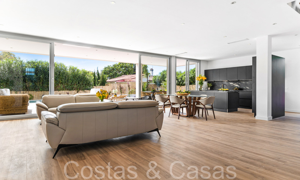 Ready to move in, new, modern villa for sale just steps from the beach and all amenities in San Pedro, Marbella 66996