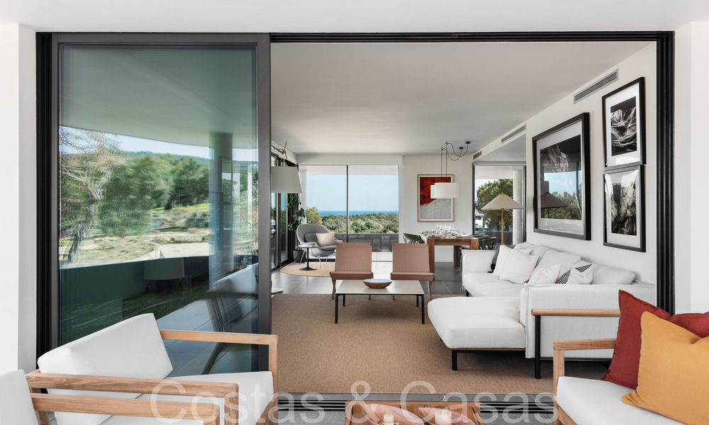 New, sustainable, luxury apartments for sale in gated community of Sotogrande, Costa del Sol 63849