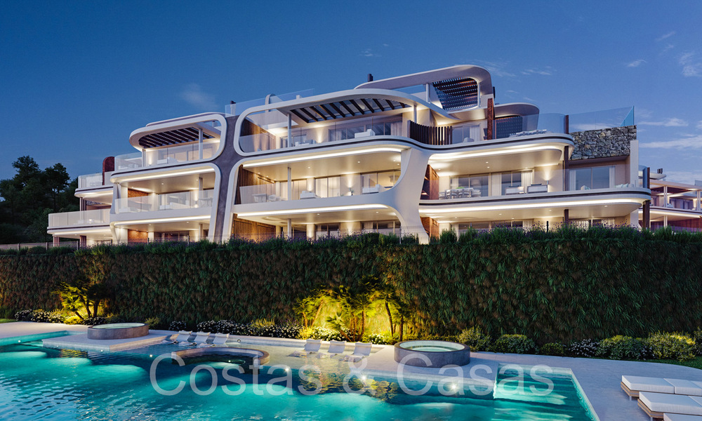 New development of boutique apartments for sale, in a privileged golf resort in the hills of Marbella - Benahavis 63765