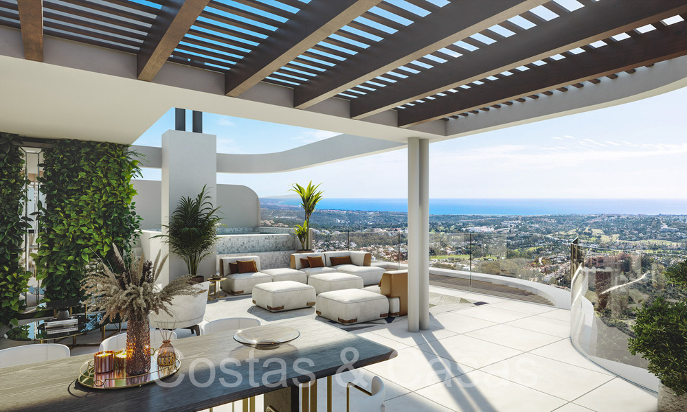 New development of boutique apartments for sale, in a privileged golf resort in the hills of Marbella - Benahavis 63777