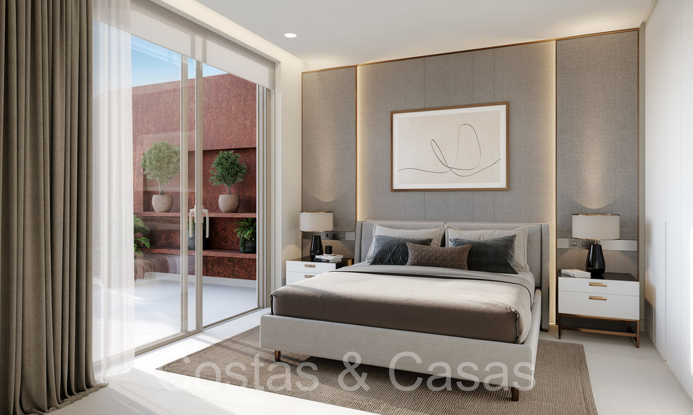 New development of boutique apartments for sale, in a privileged golf resort in the hills of Marbella - Benahavis 63781