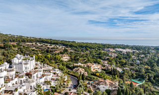Exclusive penthouse with private pool and panoramic sea views for sale in Mediterranean complex on Marbella's Golden Mile 63908 