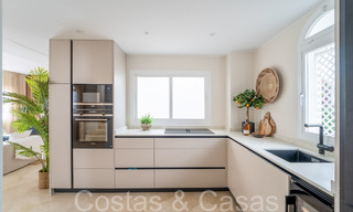 Exclusive penthouse with private pool and panoramic sea views for sale in Mediterranean complex on Marbella's Golden Mile 63914 