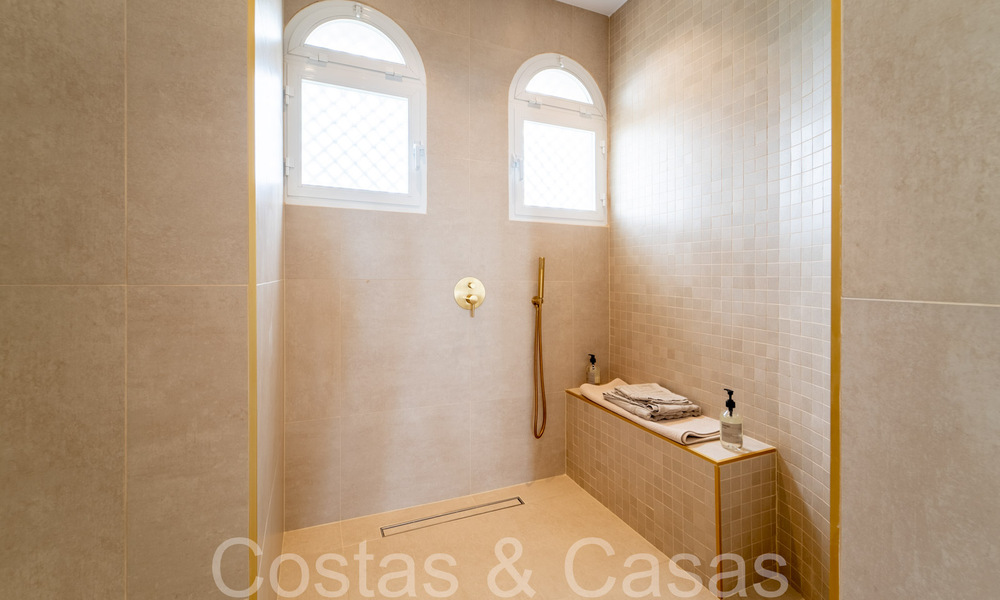 Exclusive penthouse with private pool and panoramic sea views for sale in Mediterranean complex on Marbella's Golden Mile 63918