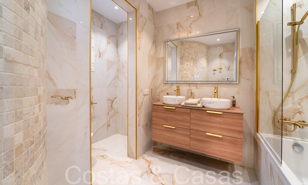 Exclusive penthouse with private pool and panoramic sea views for sale in Mediterranean complex on Marbella's Golden Mile 63919