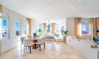 Exclusive penthouse with private pool and panoramic sea views for sale in Mediterranean complex on Marbella's Golden Mile 63937 