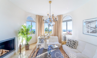 Exclusive penthouse with private pool and panoramic sea views for sale in Mediterranean complex on Marbella's Golden Mile 63938 