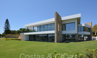 Sophisticated designer villa for sale directly on the golf course in a first class golf resort in the area of Sotogrande - San Roque, Costa del Sol 63995 