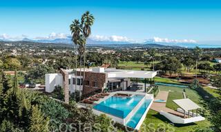 Sophisticated designer villa for sale directly on the golf course in a first class golf resort in the area of Sotogrande - San Roque, Costa del Sol 63997 