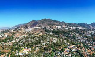 Ready to move in, modern luxury villa for sale with infinity pool in an exclusive gated community in Benalmadena, Costa del Sol 64069 