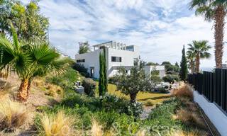 Ready to move in, modern luxury villa for sale with infinity pool in an exclusive gated community in Benalmadena, Costa del Sol 64099 