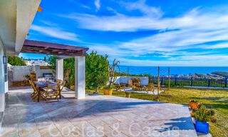 Mediterranean villa for sale on frontline beach near Estepona centre 64019 