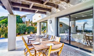 Mediterranean villa for sale on frontline beach near Estepona centre 64022 