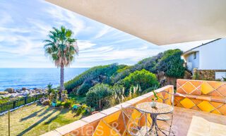 Mediterranean villa for sale on frontline beach near Estepona centre 64043 