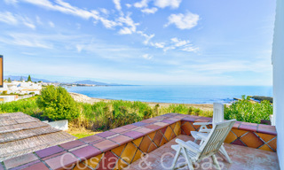 Mediterranean villa for sale on frontline beach near Estepona centre 64050 
