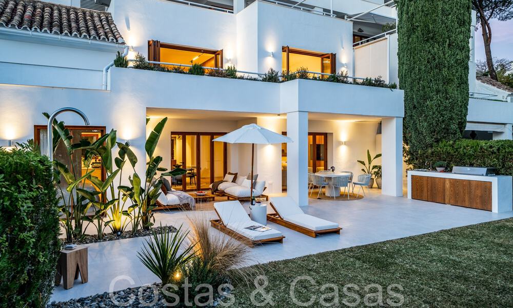 Prestigious renovated house for sale surrounded by golf courses in Nueva Andalucia's golf valley, Marbella 64132