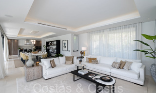 Superior luxury villa with modern architecture for sale a stone's throw from Nueva Andalucia's golf valley, Marbella 64197 